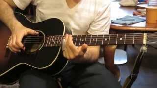 Slide Guitar Blues Lesson Open D Blues Lesson In The Style of Mississippi Fred McDowell [upl. by Liamsi]