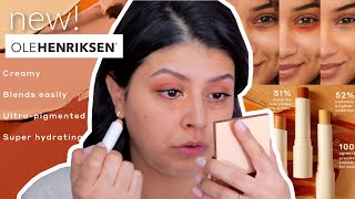 BEST COLOR CORRECTOR NEW FROM OLE HENRIKSEN BANANA BRIGHT VITAMIN CC STICK  REVIEW  WEAR TEST [upl. by Drisko992]