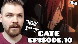 THEY TAKE HER  GATE  Episode 10  SEASON 2  New Anime Fan  REACTION [upl. by Tanney]