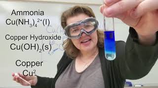 Le Chateliers Principle Part A  CopperII and Ammonia Equilibrium [upl. by Rim]