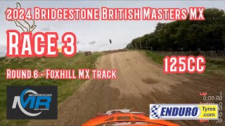 Bridgestone British Masters MX Round 6 125cc Race 3 [upl. by Ube847]