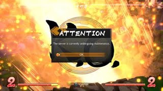 DRAGON BALL FighterZ  Server Under Maintenance [upl. by Naitsihc]