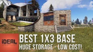 Rust • Best 1x3 Base • Solo Dream Most Compact Starter Base v3 [upl. by Lorou]