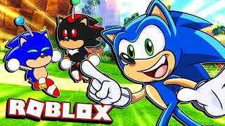 ⚡️ Sonics FAST FRIENDS  Sonic Speed Simulator ROBLOX 🔵💨 [upl. by Gnagflow]