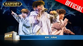 Xám kể chuyện về Em ẵm 4 chọn vì đong đầy cảm xúc  Rap Việt  Mùa 2 Live Stage [upl. by Harriot611]