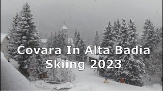 Skiing in Corvara in Alta Badia Jan 2023 [upl. by Sac356]