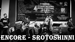 ENCORE  Srotoshinni Live Performance  Crowd Singing  Full Concert  4th DRMC Music Fest 2021 [upl. by Nomael]