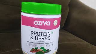 Oziva Protein amp Herbs [upl. by Elleimac401]