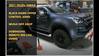 2021 ISUZU DMAX LIFT KIT Everything you need to correctly raise your front end [upl. by Eipper881]