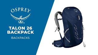 Osprey Talon 26 Backpack  Gear Review [upl. by Adnohr815]