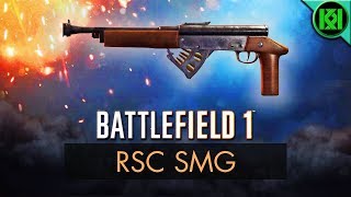 Battlefield 1 RSC SMG Review Weapon Guide  BF1 Apocalypse Guns  PS4 Gameplay DLC [upl. by Tessa296]