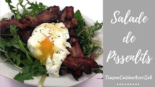 Salade de pissenlits tousencuisineavecseb [upl. by Domash]