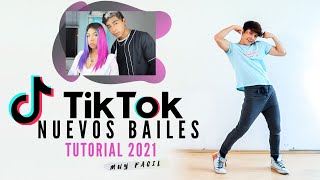 BAILES DE TIKTOK Nuevos Trends 2021  Tutorial Paso a Paso  JuanFe [upl. by Kendyl]