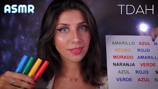 ASMR • Para personas con TDAH  Test COMPLETO de Déficit de ATENCIÓN Roleplay [upl. by Yesor]