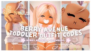 Cute Toddler Berry Avenue Outfit Codes Compilation [upl. by Bakerman]