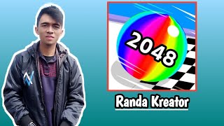 🔴 LIVE STREAMING Randa Kreator  BERMAIN GAME SERU BALL RUN 2048  MERGE NUMBER [upl. by Einnaffit]