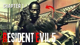 RESIDENT EVIL 5 COOP PS5 GAMEPLAY CLASSICO [upl. by Sadonia]