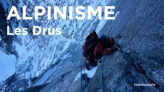 Couloir Nord des Drus Aiguille du Petit Dru Chamonix MontBlanc massif alpinisme montagne [upl. by Zoeller]