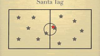 Physical Education Games  Santa Tag [upl. by Felten]