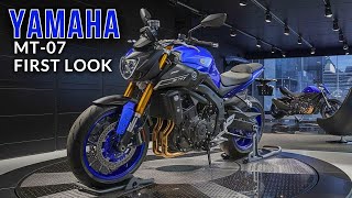 FIRST LOOK  NEW 2025 Yamaha MT07 Finally Introduced  The 2025 Yamaha MT07 Detailed Overview [upl. by Gottuard785]