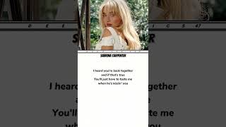 Sabrina carpenter  Taste lyrics sabrinacarpenter taste song lyrics jennaortega [upl. by Omland]