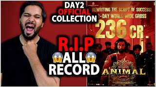 Animal Day 2 Official Box Office Collection India And Worldwide  Animal Box Office Collection [upl. by Dolly219]