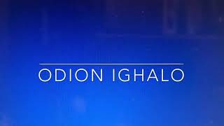 How to pronounce ODION IGHALO [upl. by Rovaert]