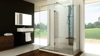 Spot Publicitario Glassic  Mamparas para Baño [upl. by Artaed361]