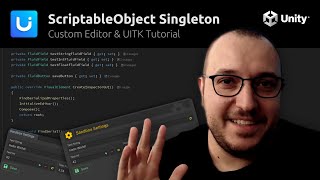 Unity ScriptableObject Singleton amp Custom Editor Window with UIElements  Global Variables Tutorial [upl. by Froh280]