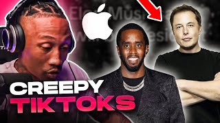 Creepy and Scary TikToks That Might Wake You Up amp Change Your Reality REACTION Pt 18 [upl. by Afatsuom522]