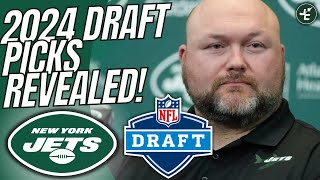 FULL NEW YORK JETS 2024 DRAFT PICKS REVEALED  2024 NFL Draft [upl. by Neimad]