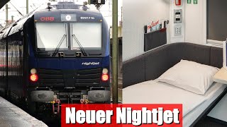 Doku Der ERSTE NEUE Nightjet fährt  Ich bin Mitgefahren [upl. by Nelag]