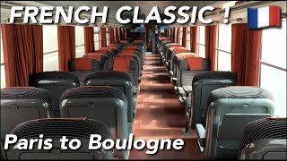 French classic train to Paris  Corail review [upl. by Nosde]