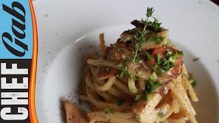 Pasta ai funghi porcini  Chef Gab [upl. by Ardnassac]