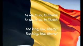 Belgian National Anthem  quotLa Brabançonnequot FRDENLEN [upl. by Ecnedac]