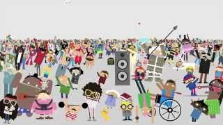 Google Android Ads Dance Party [upl. by Ailsa]