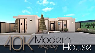 BLOXBURG 40K MODERN FAMILY HOUSE  NOGAMEPASS [upl. by Norud]