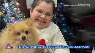 I ladri restituiscono il cane a Miriam quotRubiamo ma siamo onestiquot  La vita in diretta 01102024 [upl. by Fesoy11]