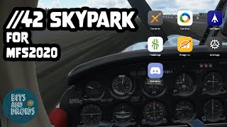 Lets look at Skypark for mfs2020 early access campaign addon from ORBX [upl. by Dustin]