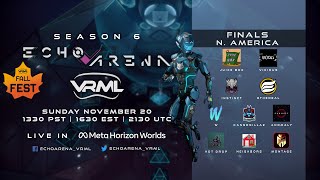 Echo Arena  Season 6 Championship  Grand Finals  NA  VRML [upl. by Anayia]