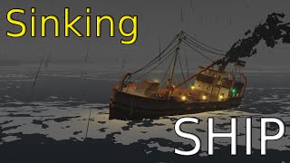 Ship COLLAPSES amp EXPLODES in Stormworks Sinking Ship Survival [upl. by Willard417]