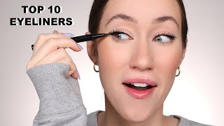 TOP 10 Eyeliners in THE WORLD according to you [upl. by Enilkcaj]