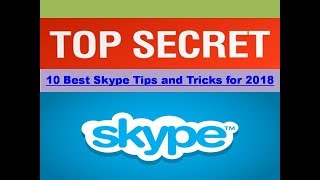 10 Best Skype Tips and Tricks skype for business windows 10 [upl. by Hallette500]