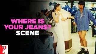 Where is your Jeans  Comedy Scene  Dil To Pagal Hai  Shah Rukh Khan Madhuri Dixit Karisma [upl. by Constantino]