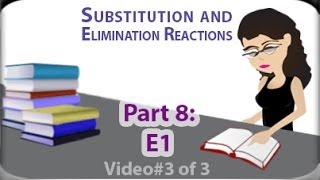 E1 vid 3 of 3 Unimolecular Beta Elimination With Hydride Shift and Zaitsevs Rule [upl. by Uehttam]