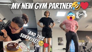 My new Gym partner🫢🤣❤️This cute surprise❤️🥹✨Yashasvi Rajpoot [upl. by Eceinaj]