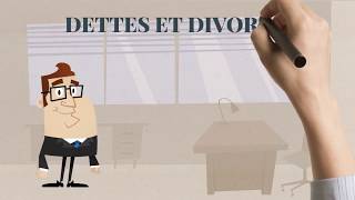 DETTES amp DIVORCE  Le sort des dettes dans un divorce sans juge [upl. by Nahgen]