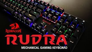 Redragon Rudra K565 Mechanical Keyboard [upl. by Armond21]