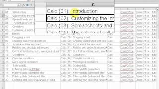 Calc 21 Concatenating cells [upl. by Ermin]