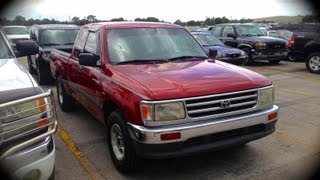 1996 Toyota T100 DX V6 Start Up Quick Tour amp Rev  252K [upl. by Atinram300]